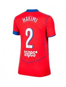Paris Saint-Germain Achraf Hakimi #2 Zenski Rezervni Dres 2025-26 Kratak Rukavima